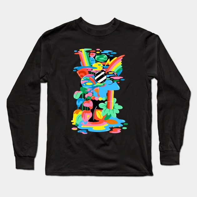 Lisa Remix Long Sleeve T-Shirt by ms_wearer